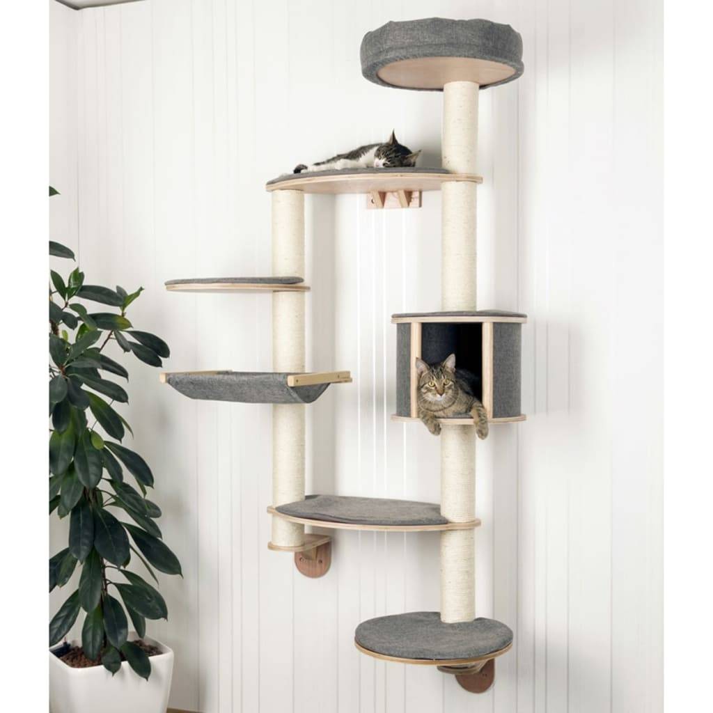 Kerbl Wandkratzbaum Dolomit XL Tofana Grau 185 cm 81541