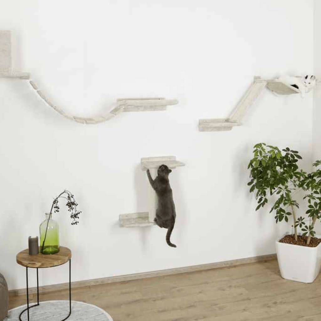 Kerbl Katzen-Kletterwand Mount Everest Holz Beige