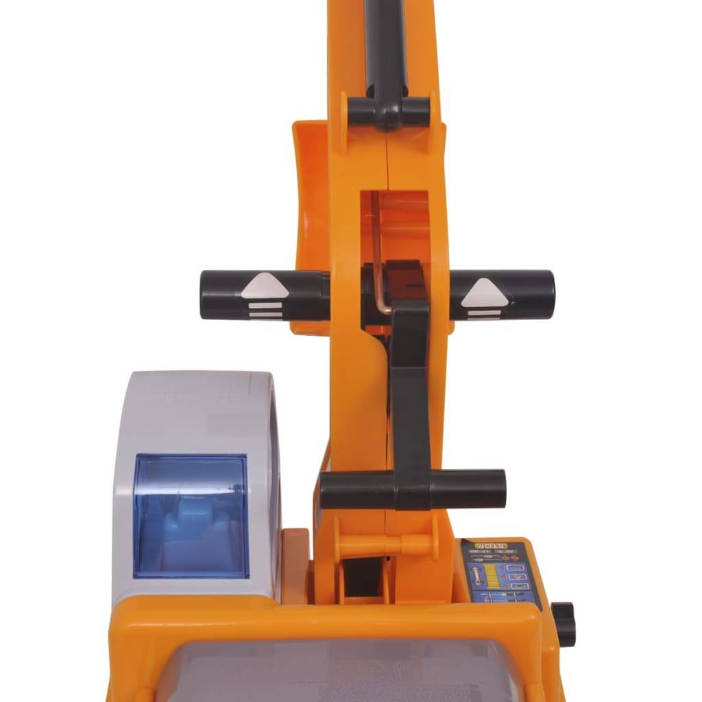 100089 vidaXL Aufsitzbagger Kunststoff Gelb