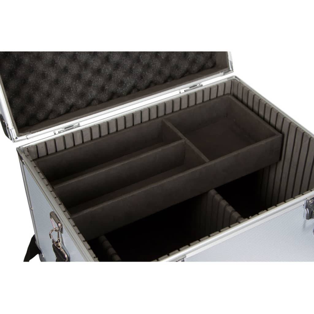 Kerbl Putzbox für Pferde AluSafe Silbern 320137