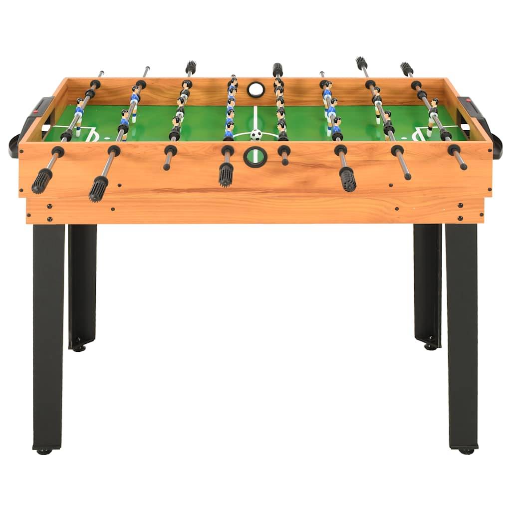 vidaXL 15-in-1 Multigame-Tisch 121×61×82 cm Ahorn