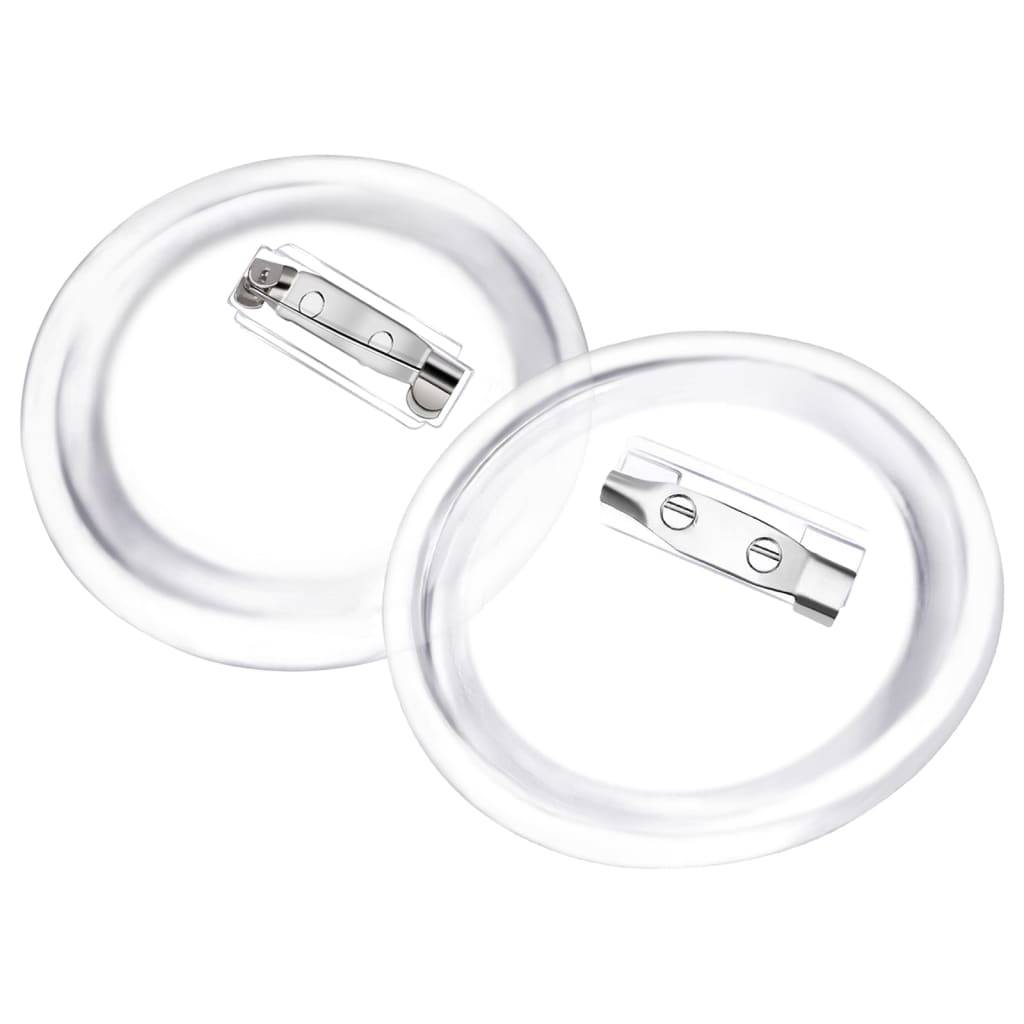 vidaXL Button-Set mit Anstecknadel 100 Stk. Acryl 58 mm