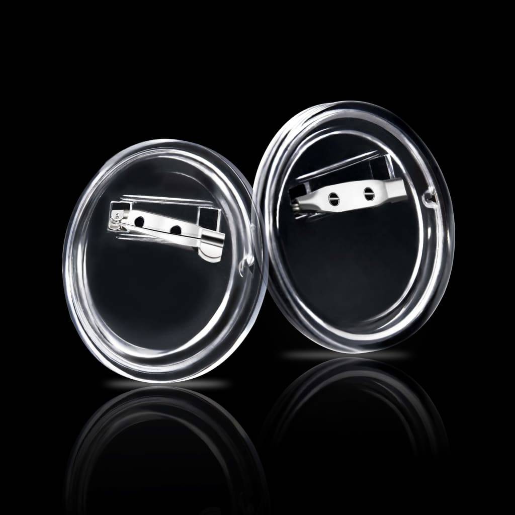 vidaXL Button-Set mit Anstecknadel 100 Stk. Acryl 58 mm