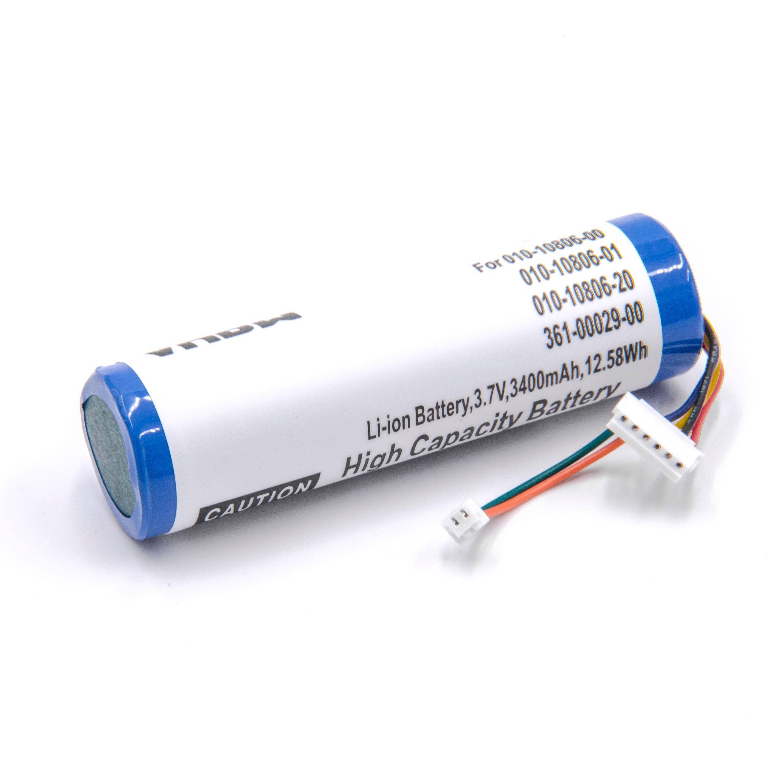 Li-Ion-Akku - 3400mAh (3.7V) - für Hundehalsband Hunde-Trainer wie Garmin 010-10806-00