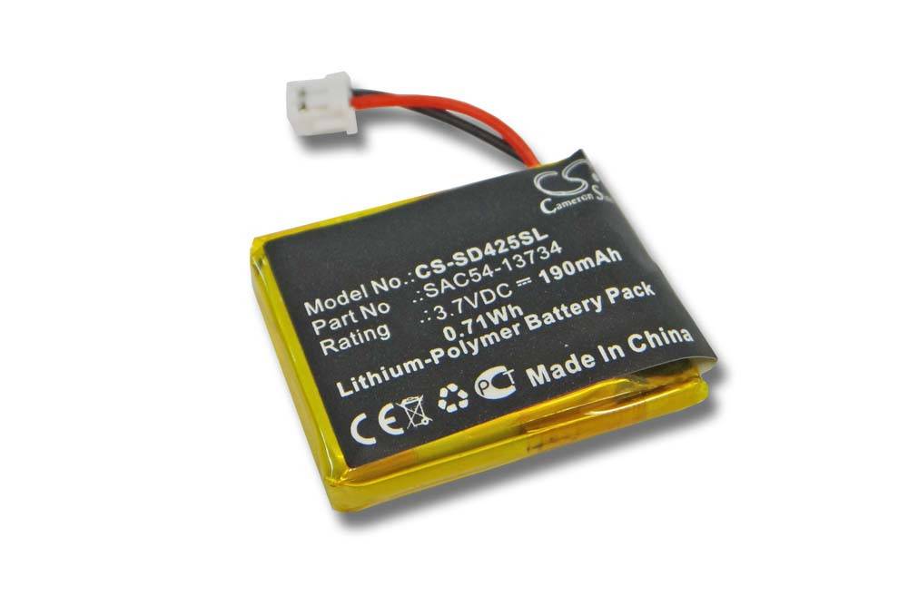 Li-Polymer-Akku - 190mAh (3.7V) - für Hundehalsband Hunde-Trainer wie Sportdog SAC54-13734