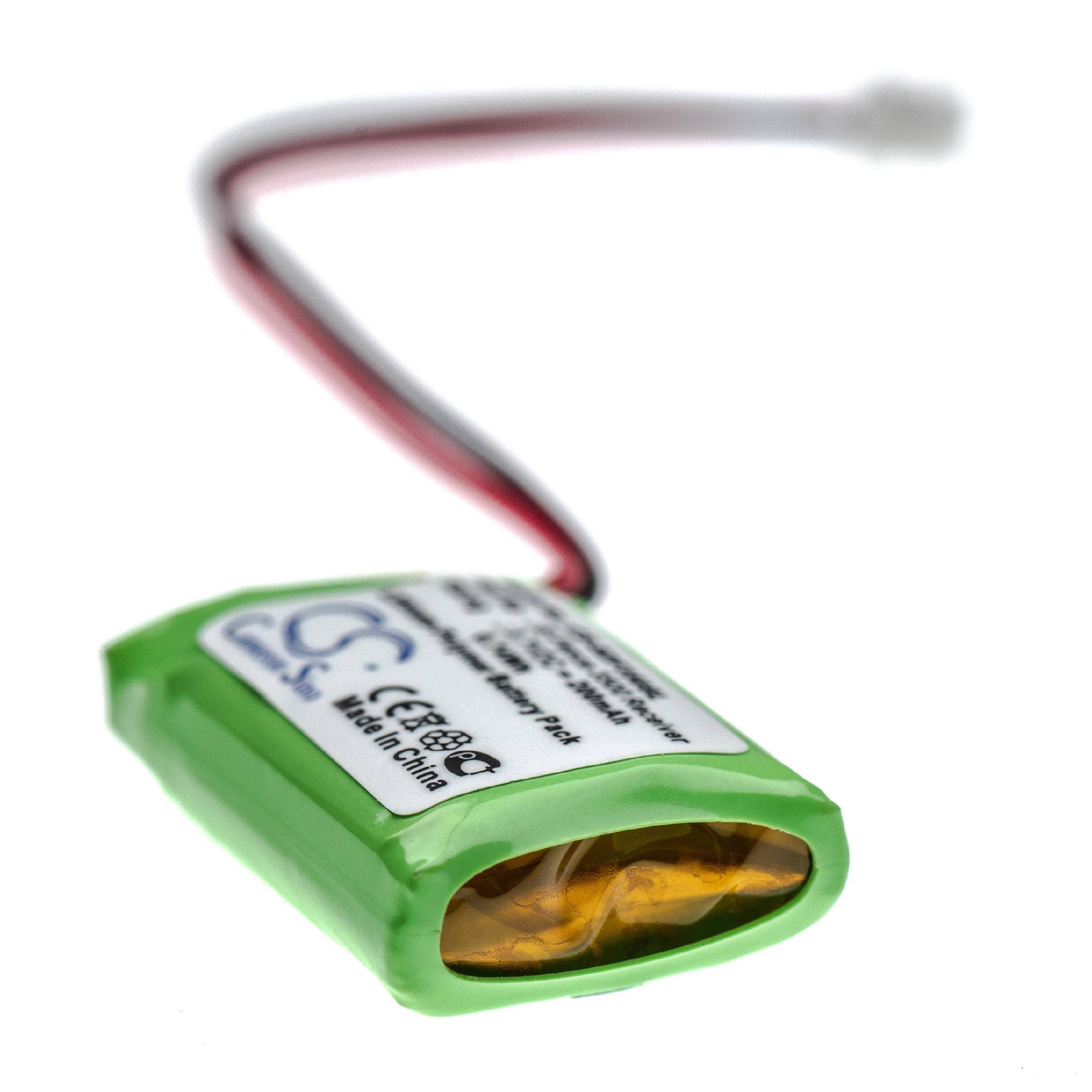 Akku für Dogtra E-Fence 3500 Hundehalsband Hunde-Trainer Empfänger u.a. 200mAh