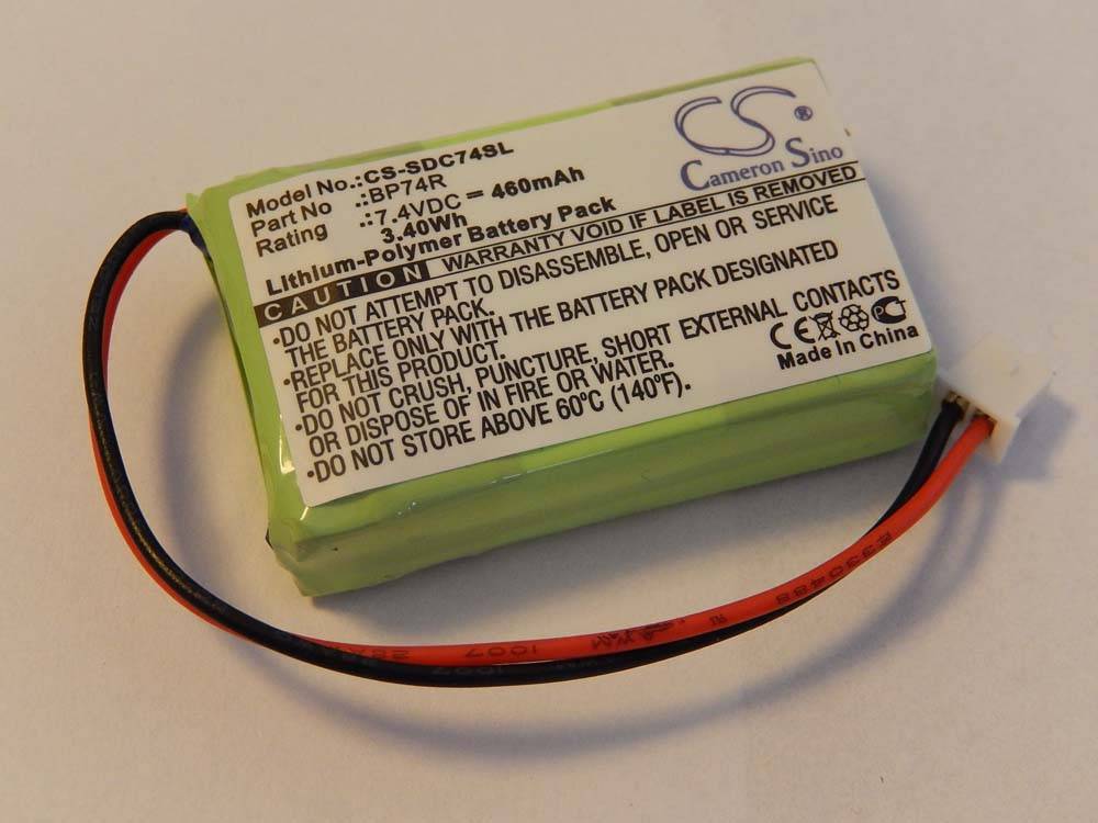 Li-Polymer-Akku - 460mAh (7.4V) - für Hundehalsband Hunde-Trainer wie Dogtra BP74R