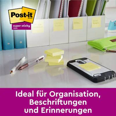 3M 7100259321 - Quadratisch - Gelb - Papier - 76 mm - 76 mm - 90 Blätter