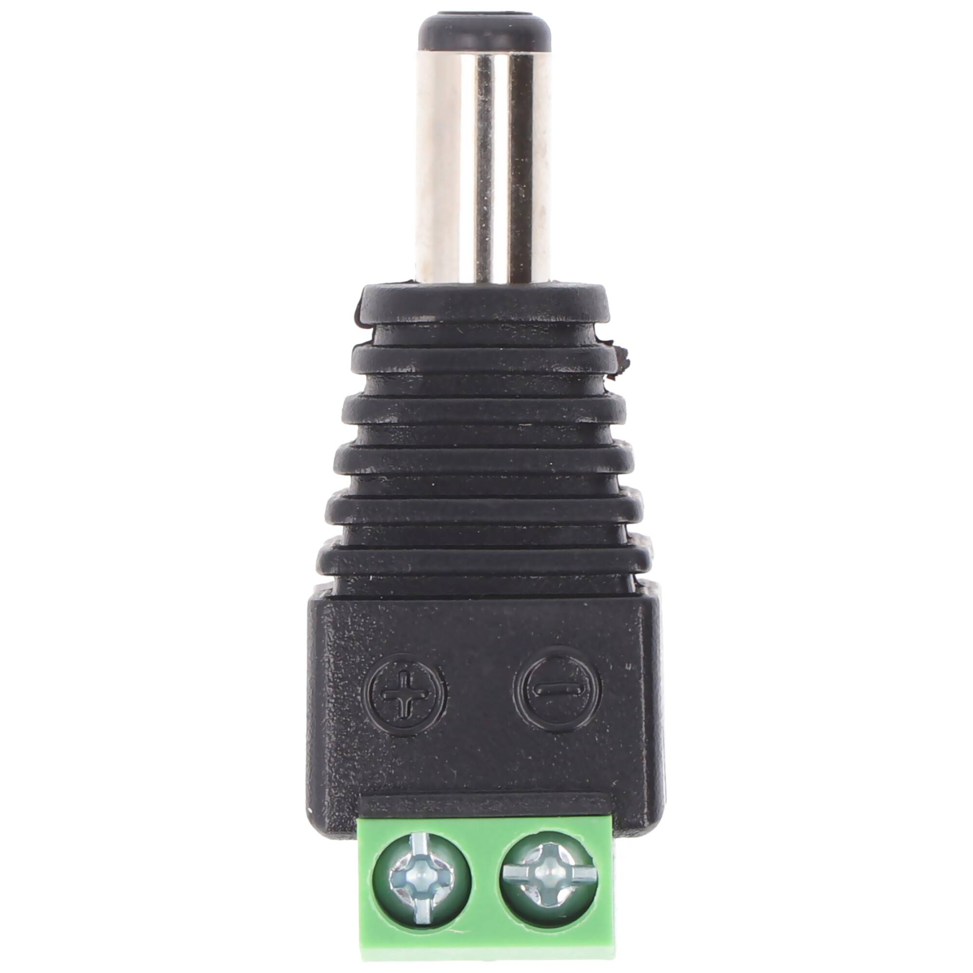 Goobay Terminal Block 2-pin > DC-Stecker 5,50 x 2,10 mm Schraubbefestigung