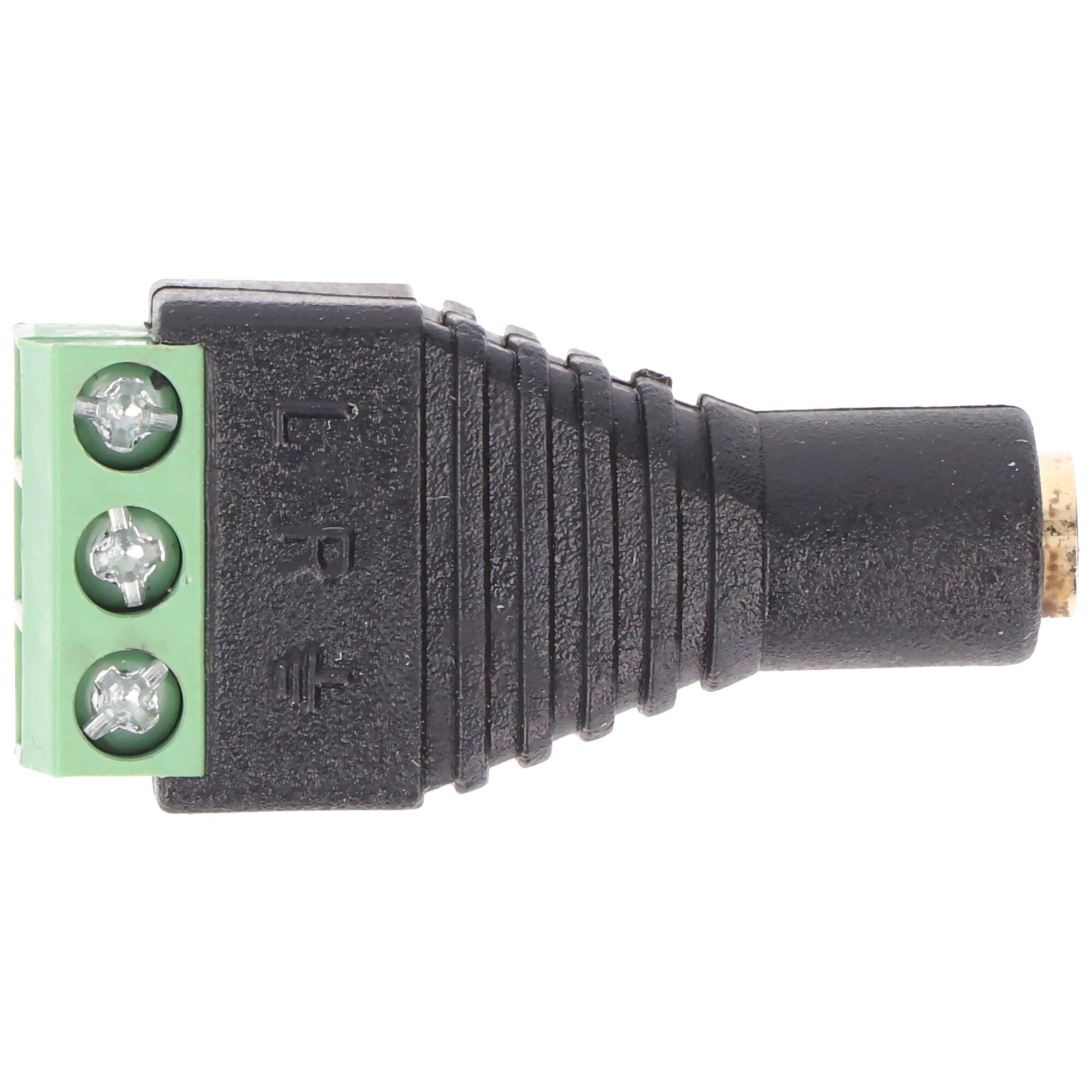 Goobay Terminal Block 3-pin > Klinke 3,5 mm Buchse (3-Pin, stereo) - Schraubbefestigung