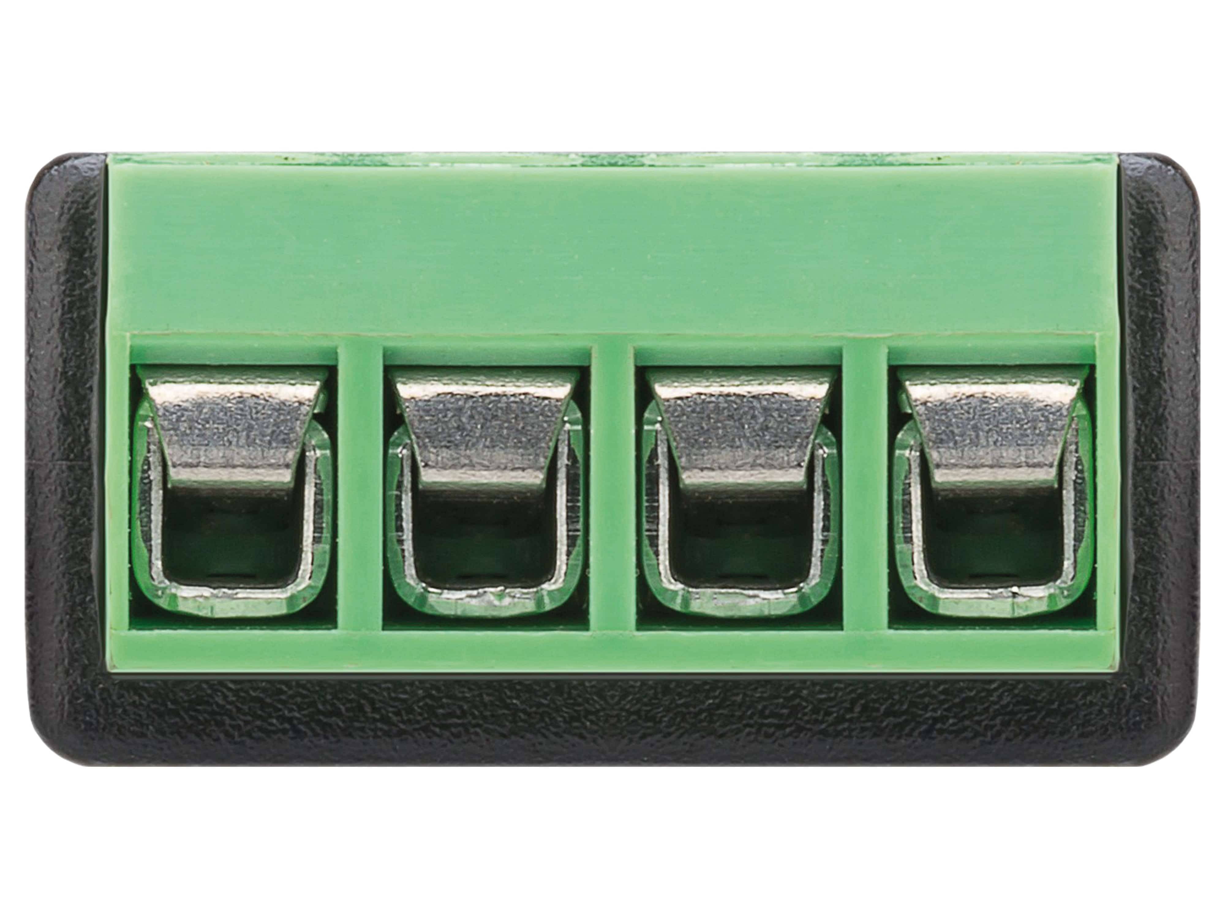 GOOBAY Terminal Block 59200, 4-pin auf 3,5 mm Klinkenbuchse