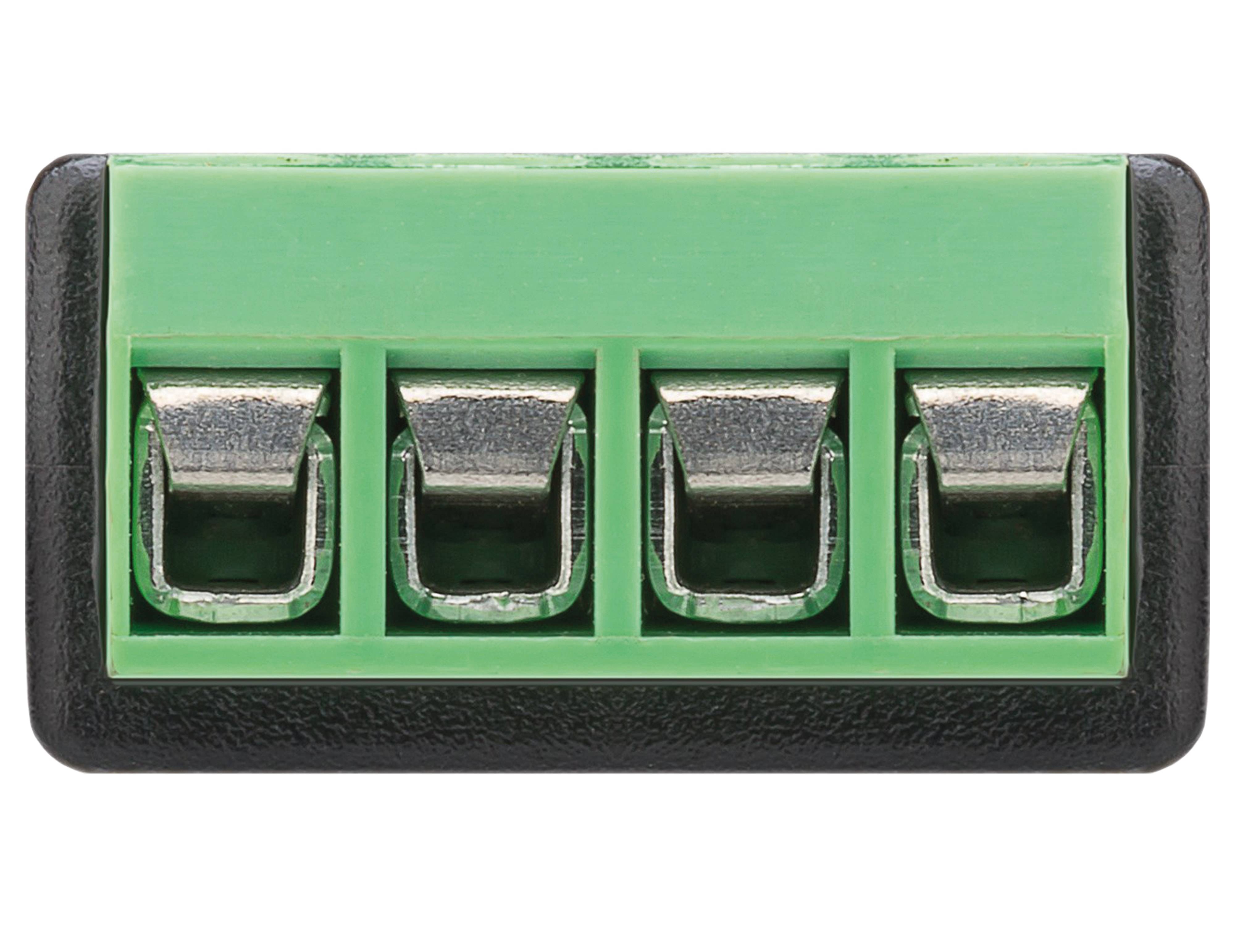 GOOBAY Terminal Block 59200, 4-pin auf 3,5 mm Klinkenbuchse