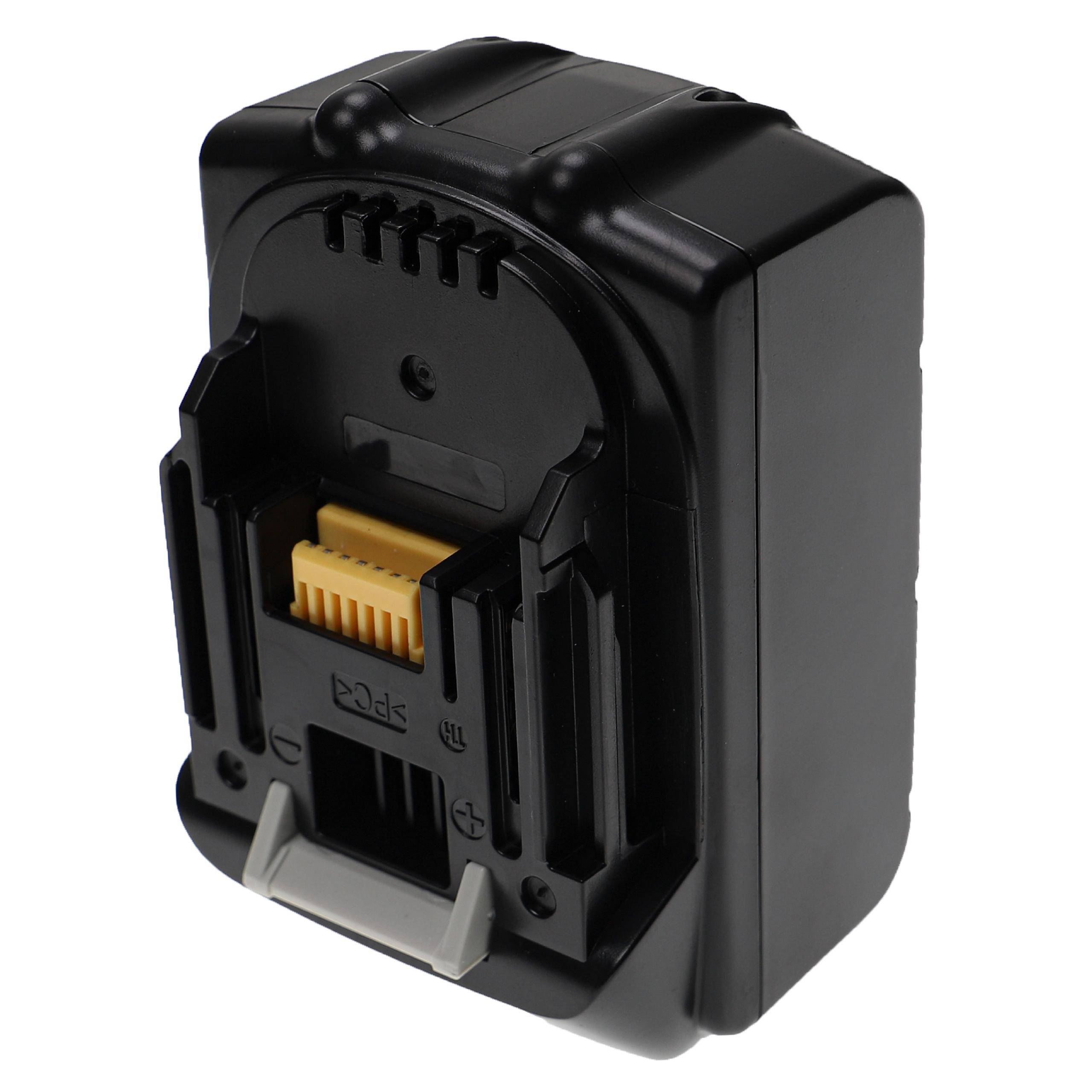 EXTENSILO Akku kompatibel mit Makita PB180DRFX, PT351D, PJ180DRF, PB108DRFX, PT351DRF, PB108DZ Werkzeug (5000 mAh, Li-Ion, 18 V)