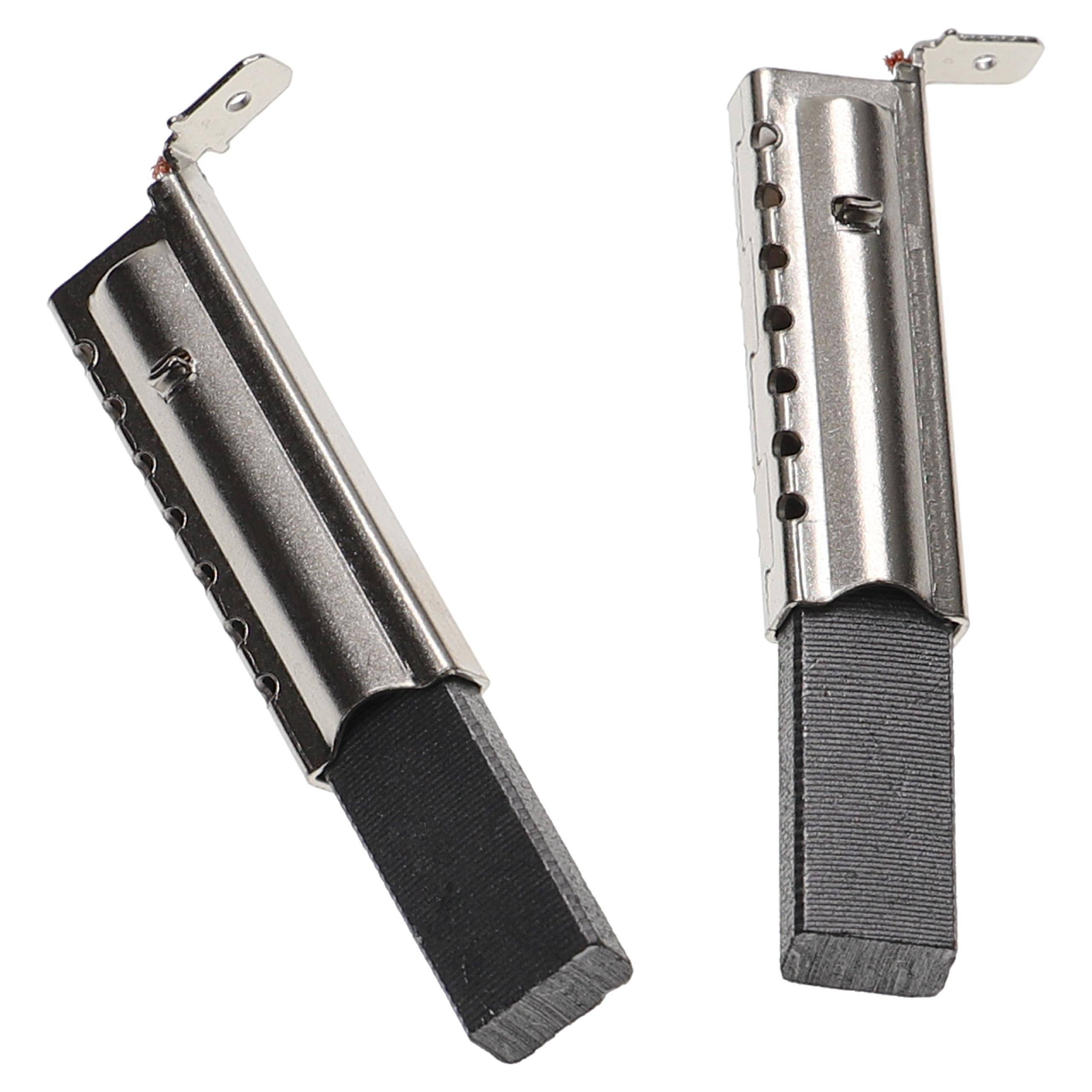 vhbw 2x Kohlebürste 5 x 12,5 x 32 mm kompatibel mit Beko 7306730003, 7306810001, 7306710003, 7306730001, 7306810002 Waschmaschine, Trockner