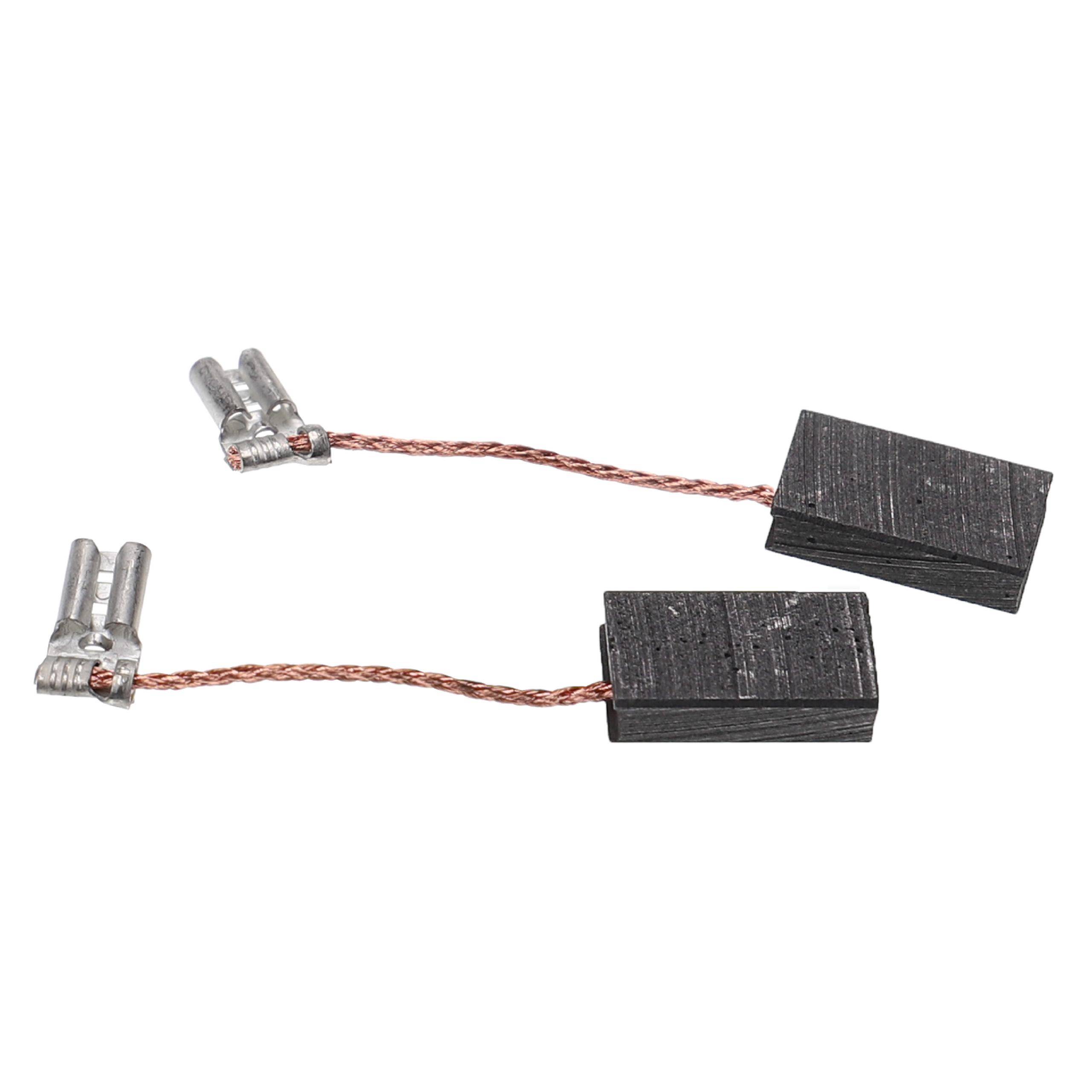 vhbw 2x Kohlebürste 17 x 10 x 5 mm kompatibel mit Collomix Xo 6, Xo 4 Elektrowerkzeug