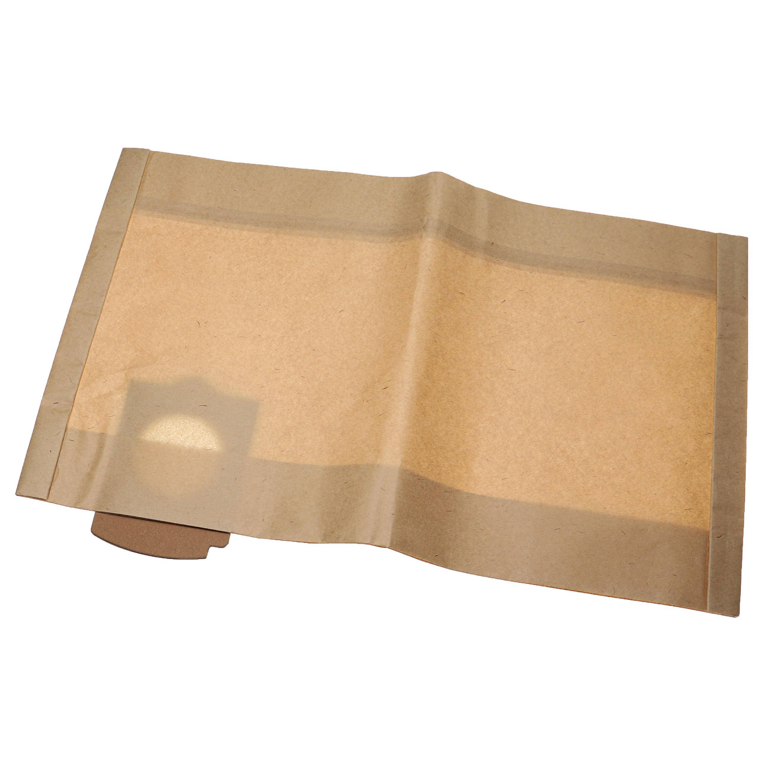 vhbw 20x Staubbeutel Ersatz für Bosch 2605411061, 3165140073615 für Staubsauger - 50cm x 30cm braun