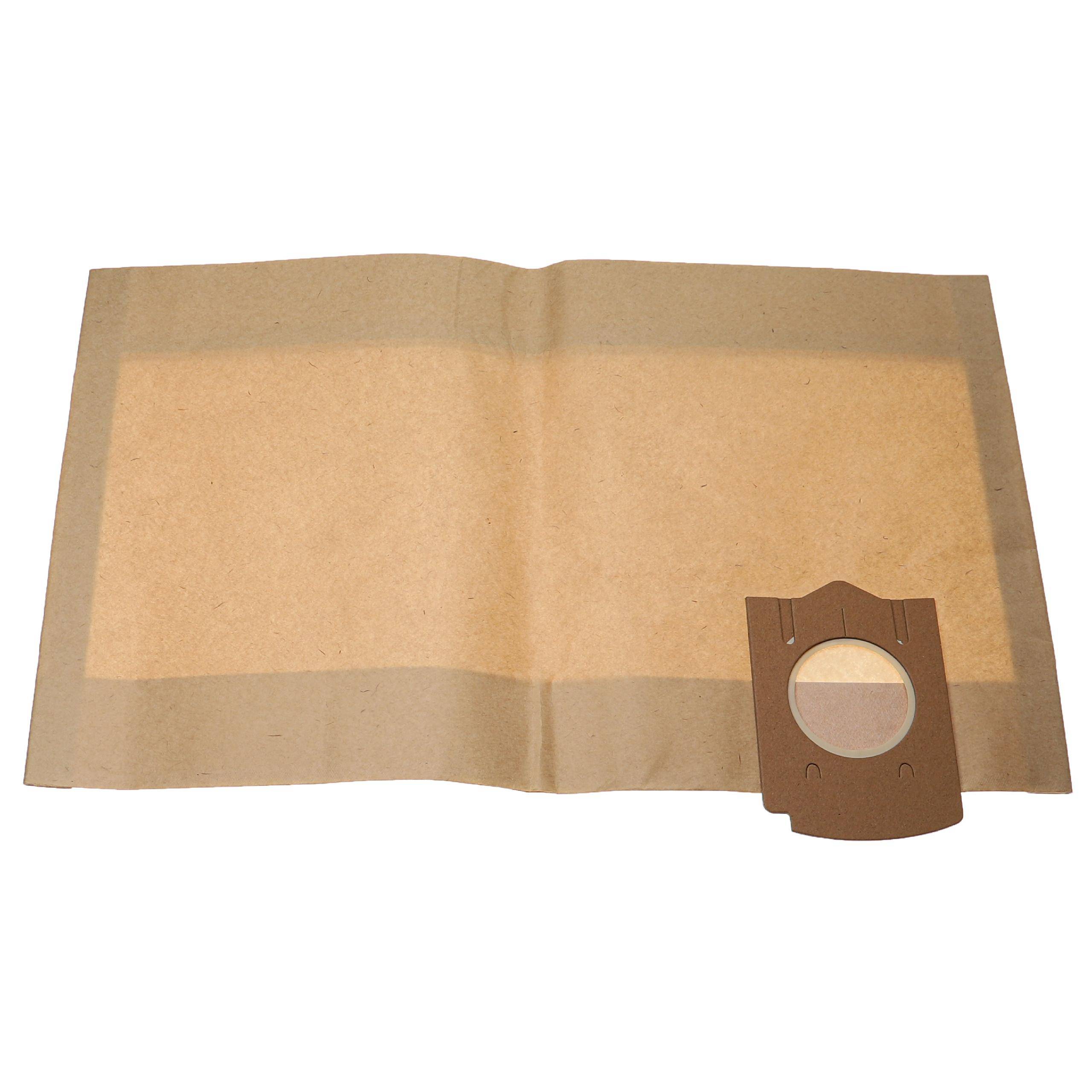 vhbw 20x Staubbeutel Ersatz für Bosch 2605411061, 3165140073615 für Staubsauger - 50cm x 30cm braun