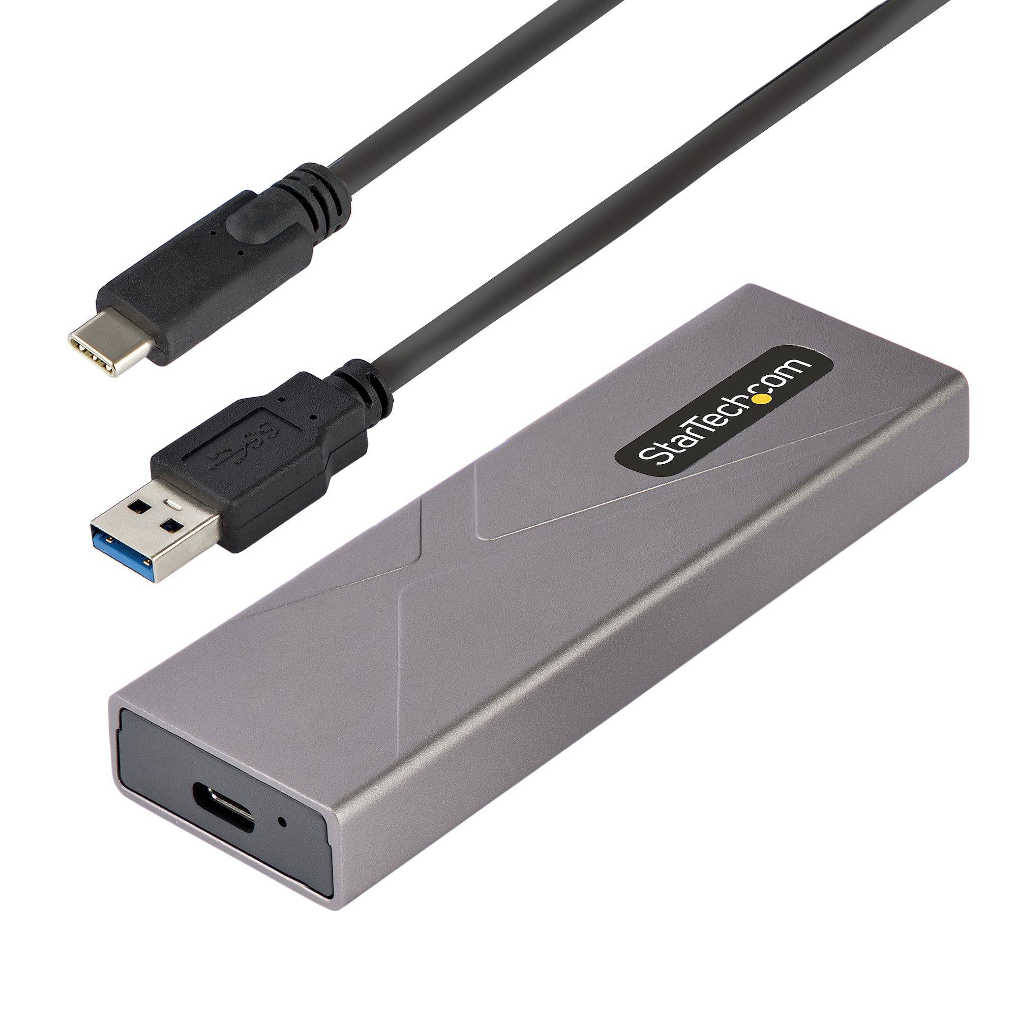 USB-C 10Gbps zu M.2 NVMe oder M.2 SATA SSD-Gehäuse