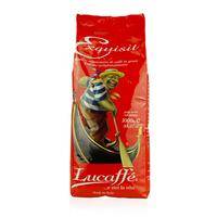 Lucaffe EXQUISIT 1kg Die sehr feine Röstung besteht aus 90% Arabicabohnen und 10% Robustabohnen aus Indien, Mittel- und Südamerika. 1kg ganze Bohnen