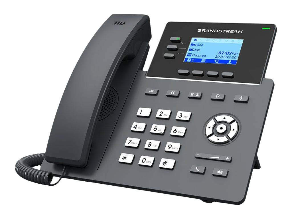 Grandstream GRP2603P - VoIP-Telefon - fünfwegig Anruffunktion - SIP - RTCP - RTP