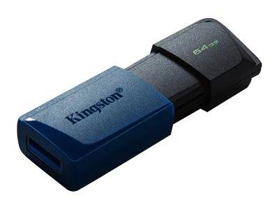 Kingston DataTraveler - USB-Flash-Laufwerk - 64 GB - USB 3.2 Gen 1 (Packung mit 2)