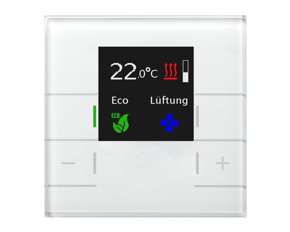 MDT technologies Glas Raumtemperaturregler SCN-RTRGW.02