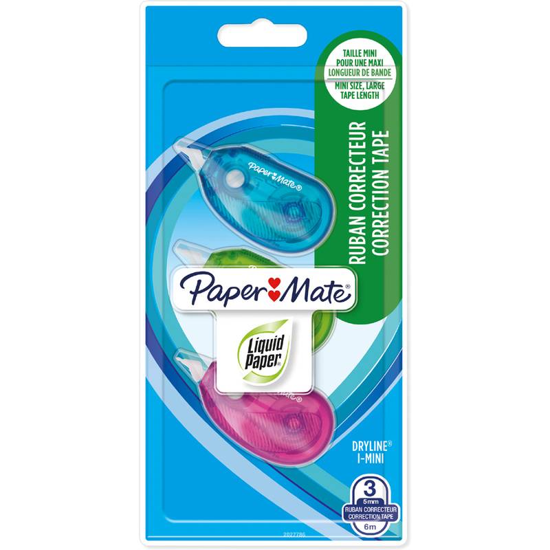Paper:Mate Korrekturroller DRYLINE GRIP I-Mini, 3er Blister