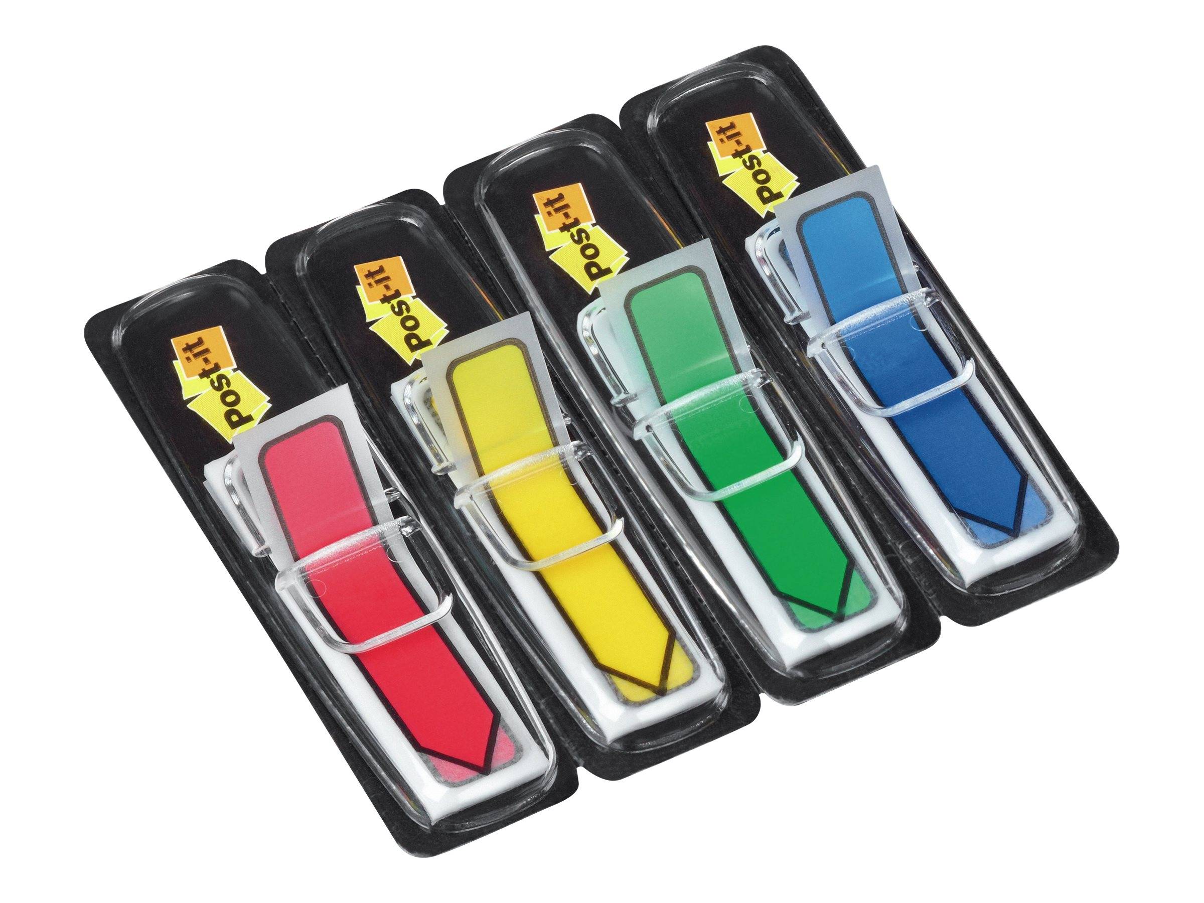 3M - Post-it Index 684-ARR3 - Index-Streifen mit Spender - 11.9 x 43.2 mm - 96 Blatt (4 x 24)