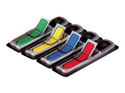 3M - Post-it Index 684-ARR3 - Index-Streifen mit Spender - 11.9 x 43.2 mm - 96 Blatt (4 x 24)