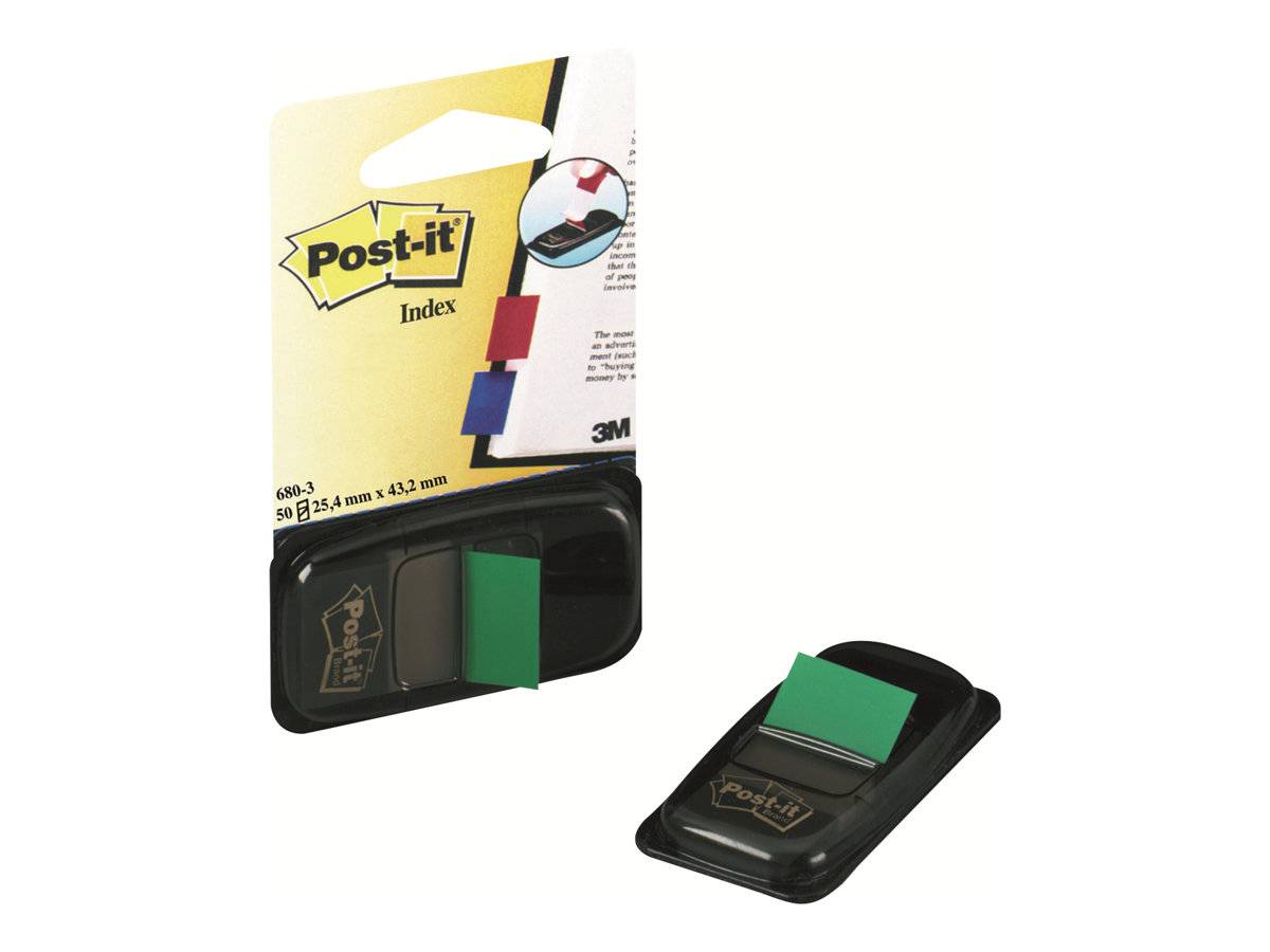 3M - Post-it Index 680-3 - Index-Streifen mit Spender