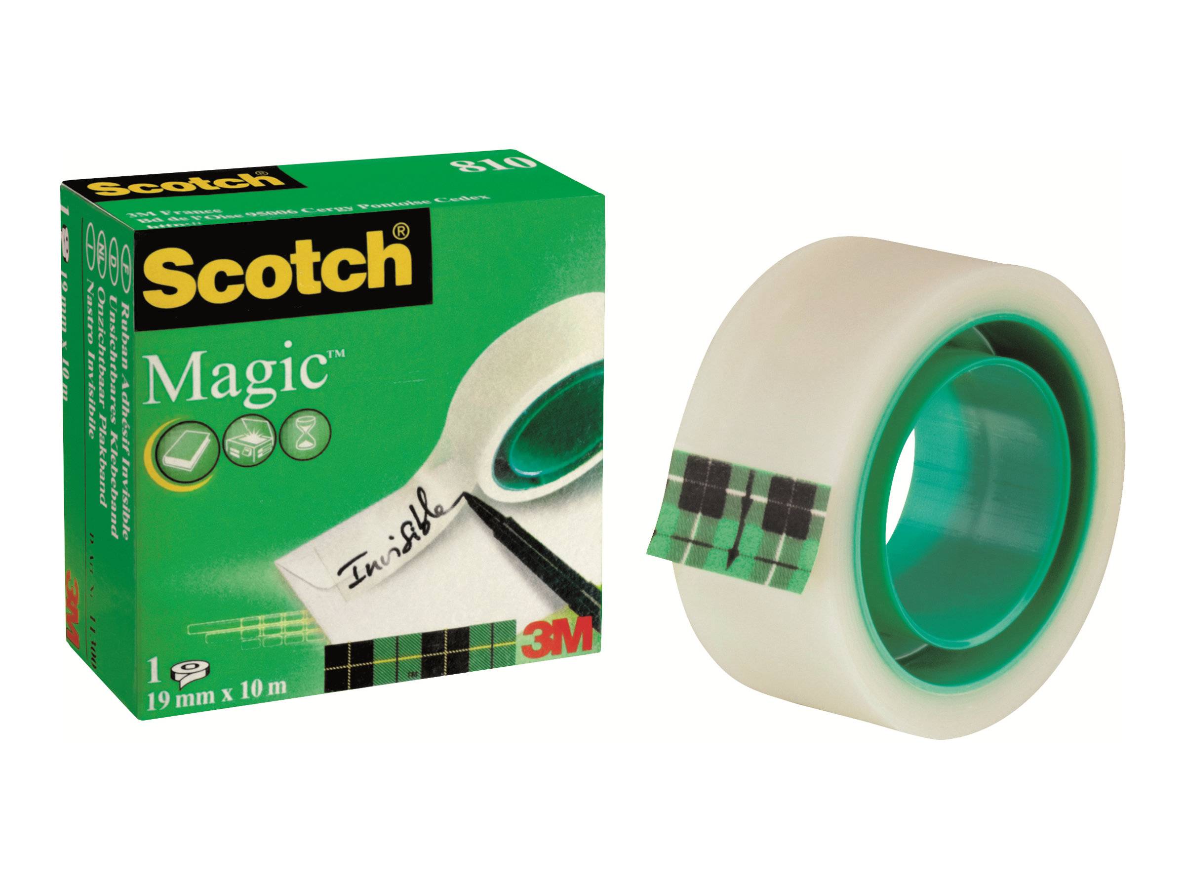 3M Scotch Magic 810 - Kraft-Klebeband - 19 mm x 10 m