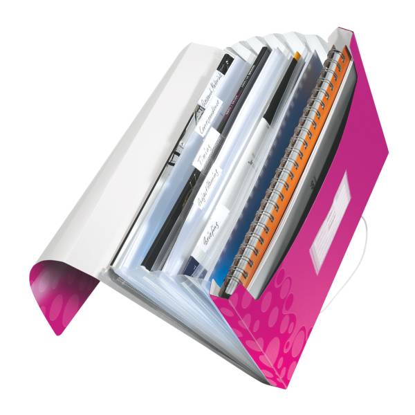 Esselte Leitz WOW - Dokumenttasche - Erweiterung - 6 Fächer - 6 Teile - für A4 (210 x 297 mm)