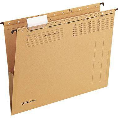 Leitz Hängetasche ALPHA 19160000 A4 250g Karton br 25 St./Pack.