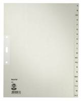 Esselte Leitz 10 Ordnerregister 1201 DIN A4 VollformatÜberbreite A-Z grau - A4 -