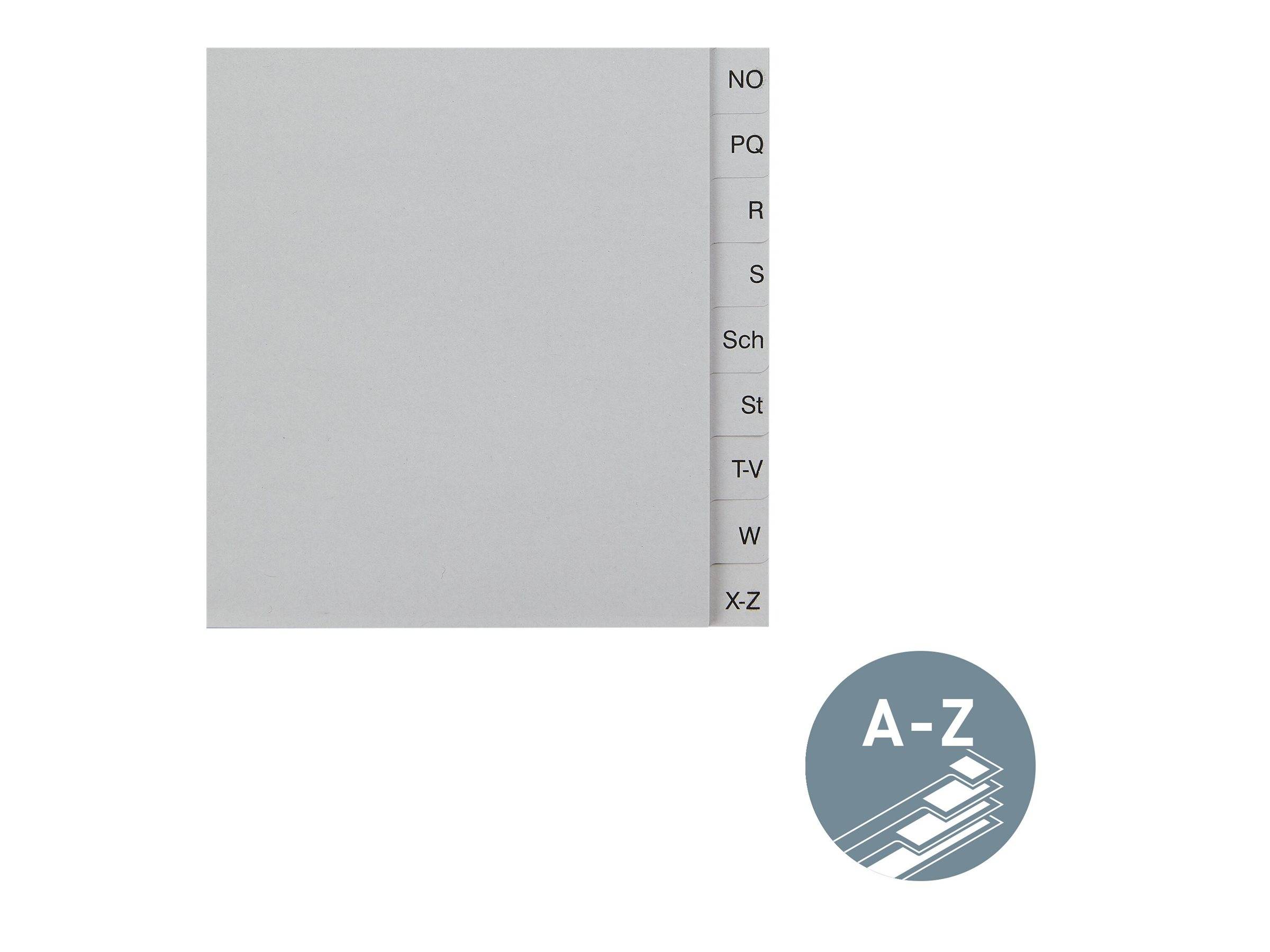 Esselte Leitz Trennelement - 20 Teile - vorgedruckt: A-Z