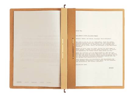 Esselte Leitz Alpha - A4 - Karton - Polypropylen (PP) - Braun - Kunststoff - 348 mm - 268 mm