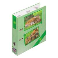 Pagna Motivordner Waldtiere 7.5 cm DIN A4 - A4 - Braun; Grün; Orange