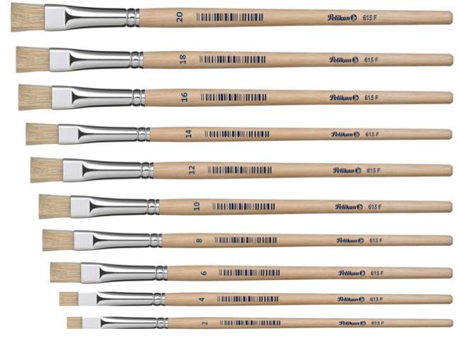 Pelikan 613 F Size 16 - Pinsel