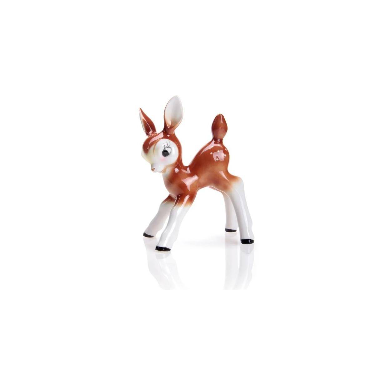 707/40 - Pferd Porzeallanfigur, 17 cm, braun lackiert