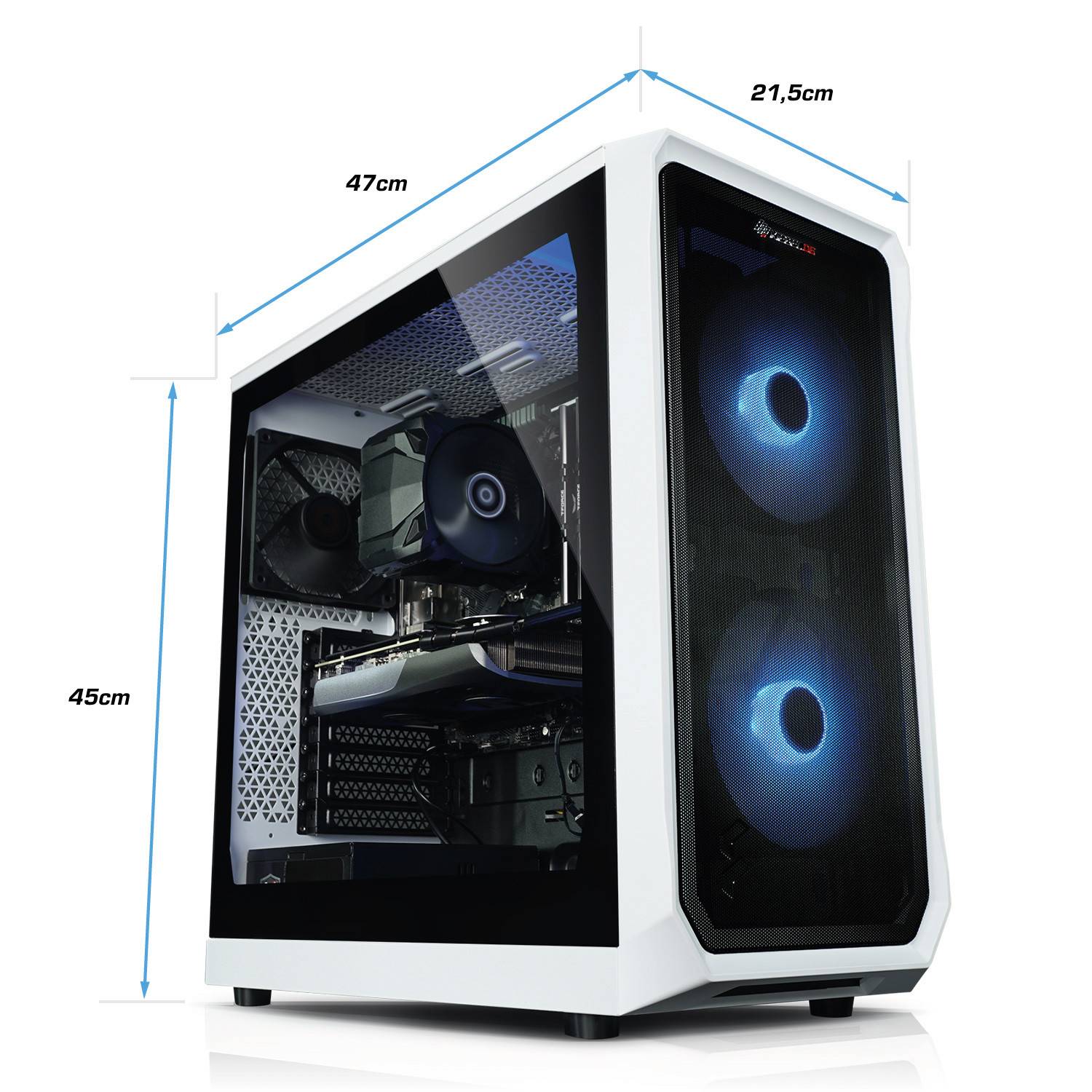 Kiebel Gaming PC Inferno 12 Intel Core i7-12700KF, 32GB DDR4, NVIDIA RTX 5060 8 GB, 2TB SSD, Windows 11