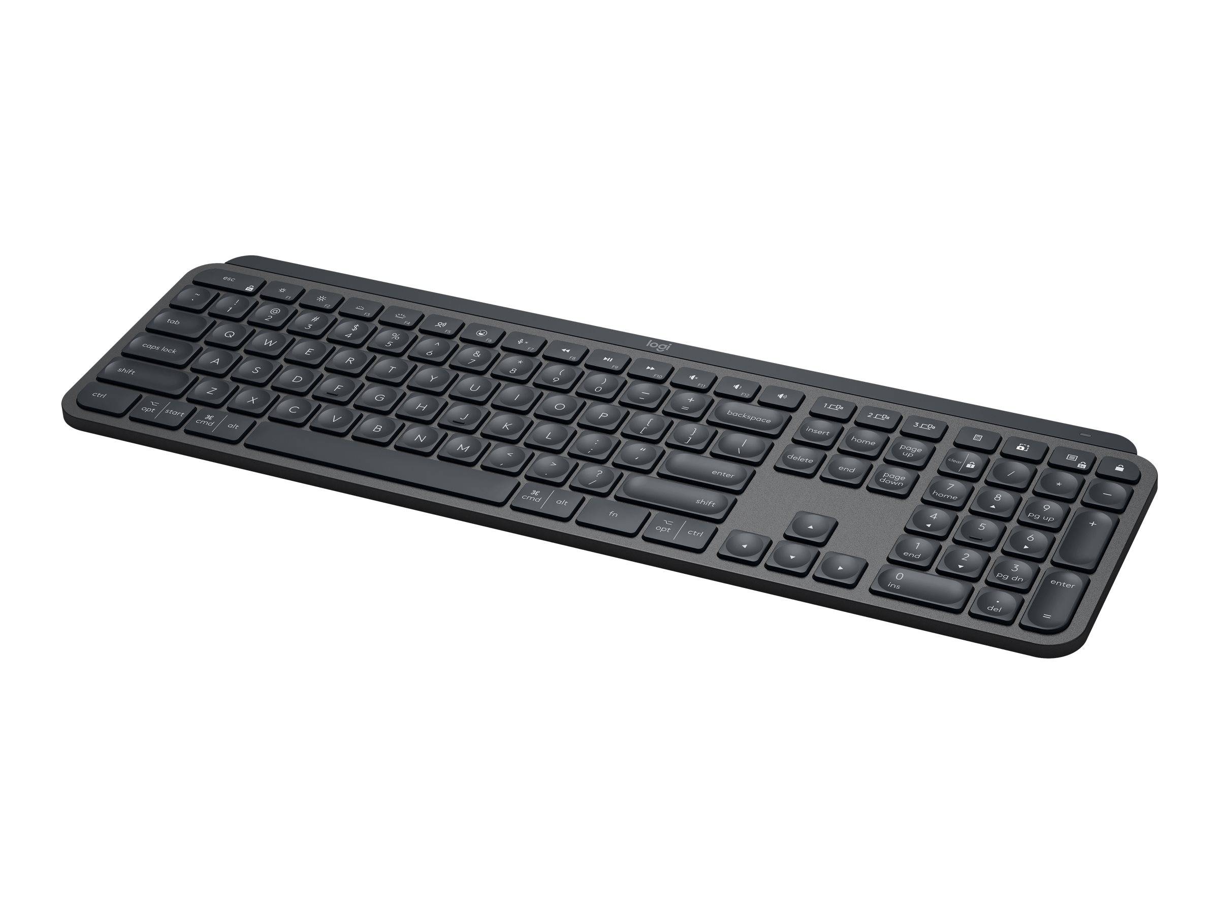 Logitech MX Keys for Business - Tastatur - hinterleuchtet - Bluetooth - 2.4 GHz