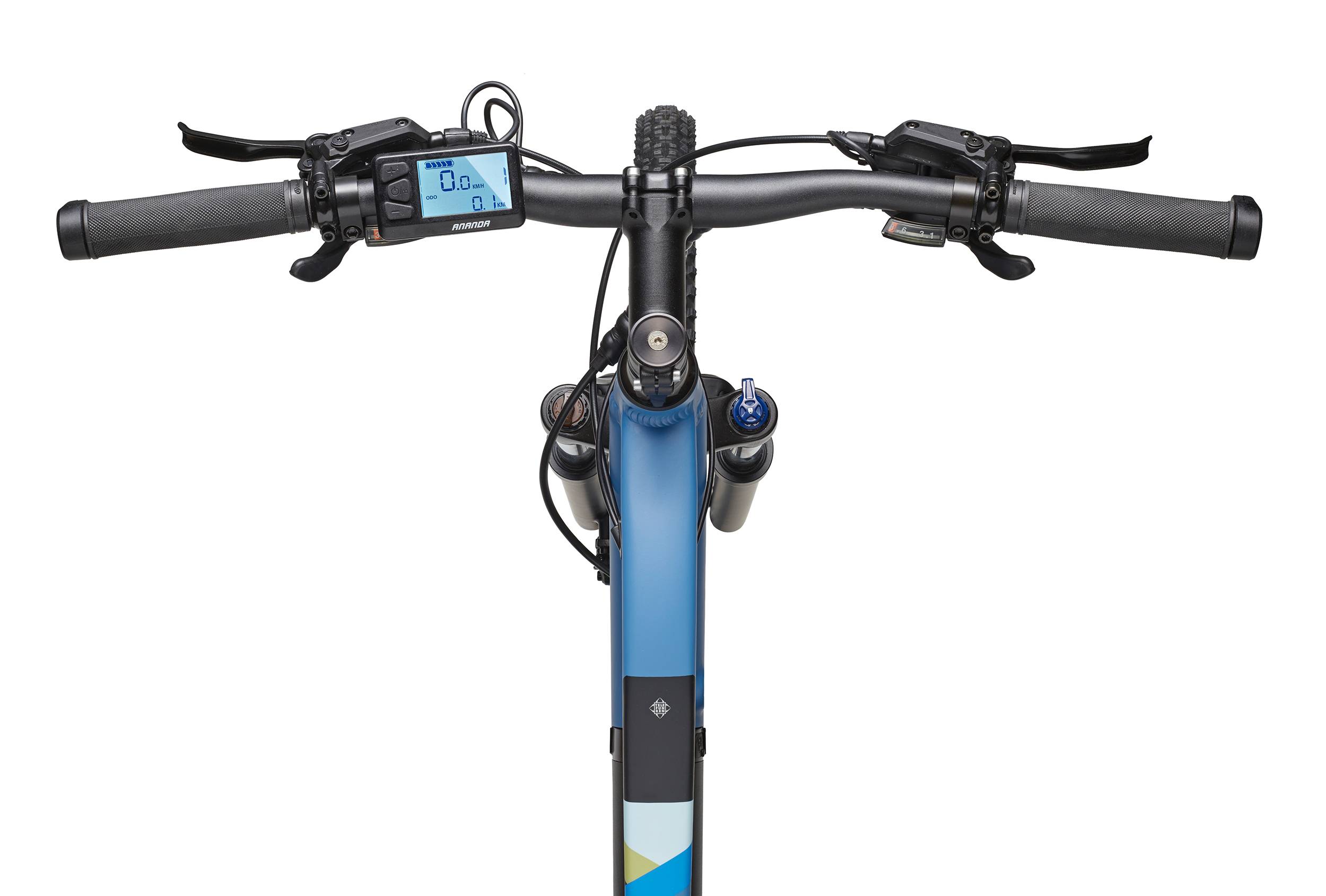 Telefunken E-Bike M922 mit 24 Gang Shimano Acera Kettenschaltung, Mountainbike - Hinterradmotor 250W / 36V Li-Ion Akku