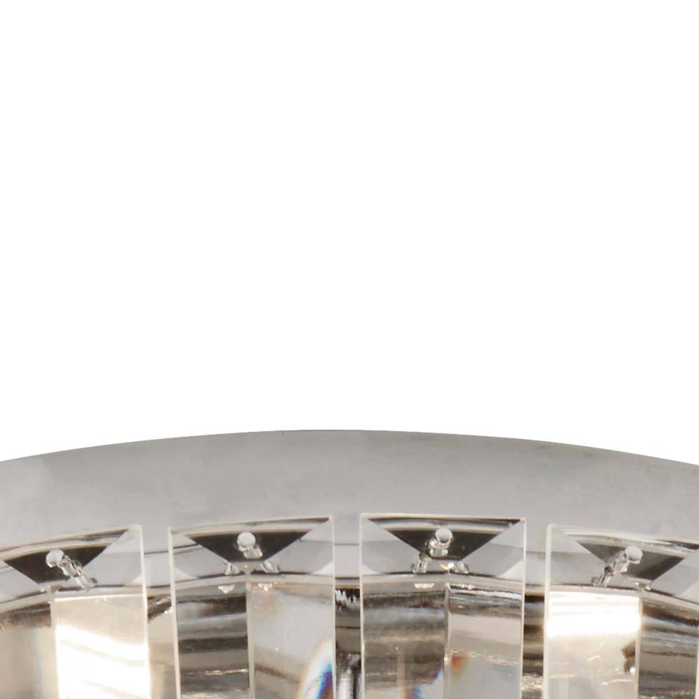 Decken Lampe Leuchte Chrom Kristall Büro Flur Ess Schlaf Wohn Zimmer Beleuchtung