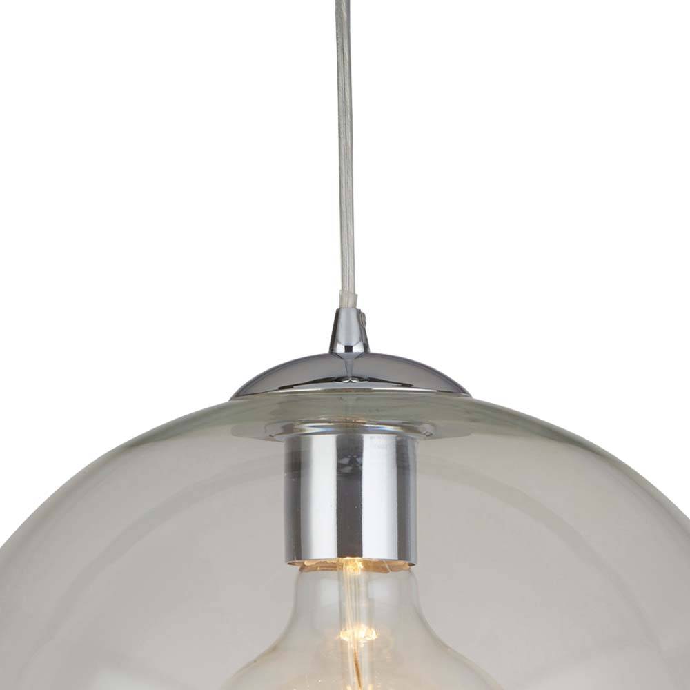 Decken Pendel Hänge Leuchte Chrom Flur Büro Ess Schlaf Wohn Zimmer Beleuchtung