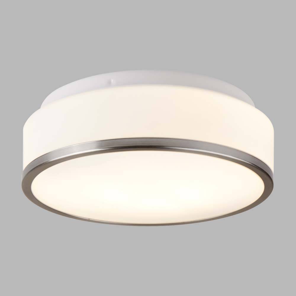 Decken Lampe Leuchte Silber Weiß Flur Büro Schlaf Wohn Bade Zimmer Beleuchtung