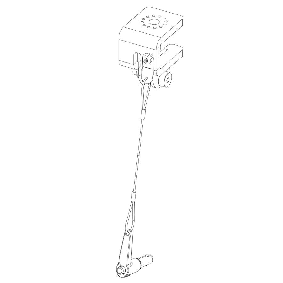 NEXO VNI-WMADAPT - Wandhalterung für P-Serie - in schwarz