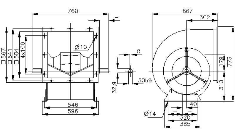 Nicotra-Gebhardt Ventilator RZR 11-0400-2G