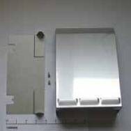 Wetterdach für Außeninst. A4 bis B2<br>130B4598<br>VLT® Weather shield for frame A4 to B2