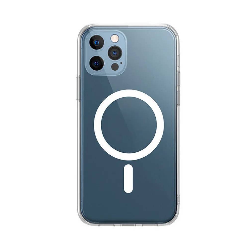 Schutzhülle Cover Magnetische Hülle Clear Handyhülle kompatibel mit iPhone 13 Pro Max