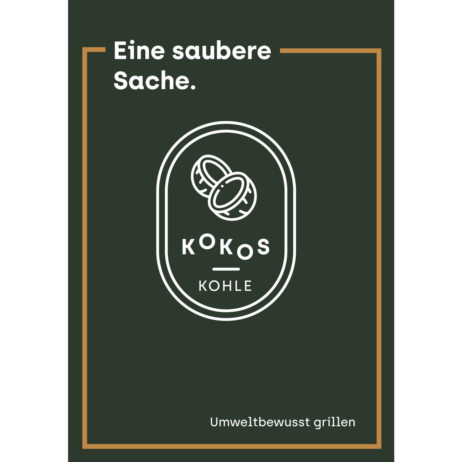 Cocobration Kokosgrill Briketts Kohle aus Kokos Grillholzkohle Natur Kohle Grillkohle BBQ Kokoskohle 3KG